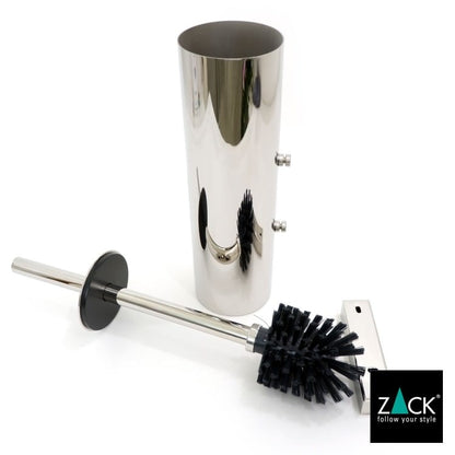 ZACK 40068 TUBO ドイツZACK社製モダンデザインのトイレブラシセット 壁付けタイプ DIY MP [在庫有り]