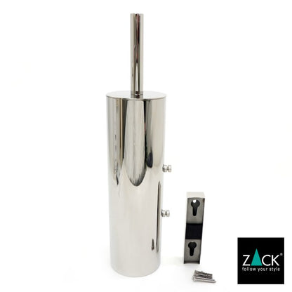 ZACK 40068 TUBO ドイツZACK社製モダンデザインのトイレブラシセット 壁付けタイプ DIY MP [在庫有り]