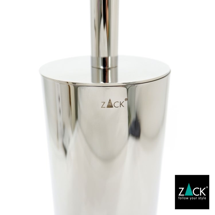 ZACK 40068 TUBO ドイツZACK社製モダンデザインのトイレブラシセット 壁付けタイプ DIY MP [在庫有り]