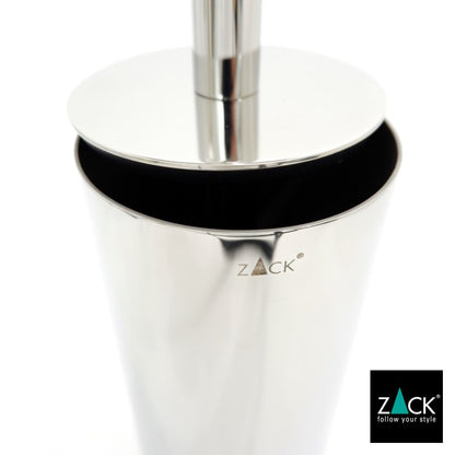 ZACK 40068 TUBO ドイツZACK社製モダンデザインのトイレブラシセット 壁付けタイプ DIY MP [在庫有り]