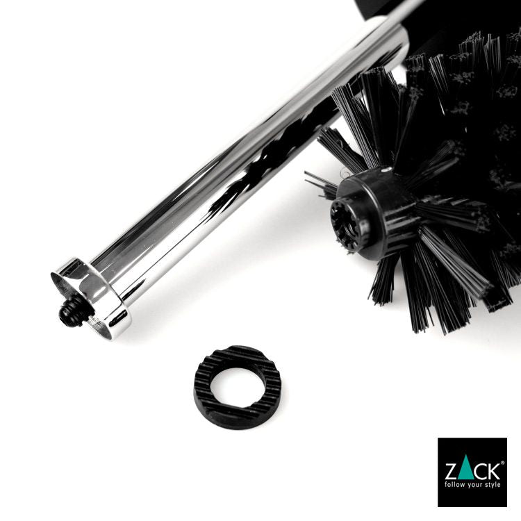 ZACK 40069 TUBO ドイツZACK社製モダンデザインのトイレブラシセット MP [在庫有り]