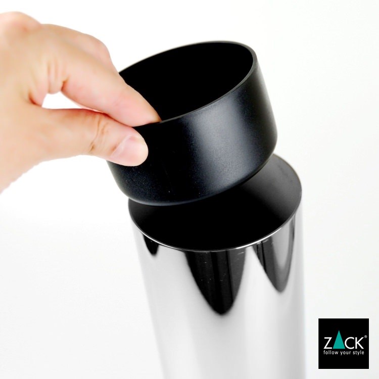 ZACK 40069 TUBO ドイツZACK社製モダンデザインのトイレブラシセット MP [在庫有り]