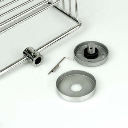 ZACK 40084 SCALA ドイツZACK社製モダンデザインのシャワーバスケット 横幅23.5cm 壁付けタイプ DIY MP [在庫有り]