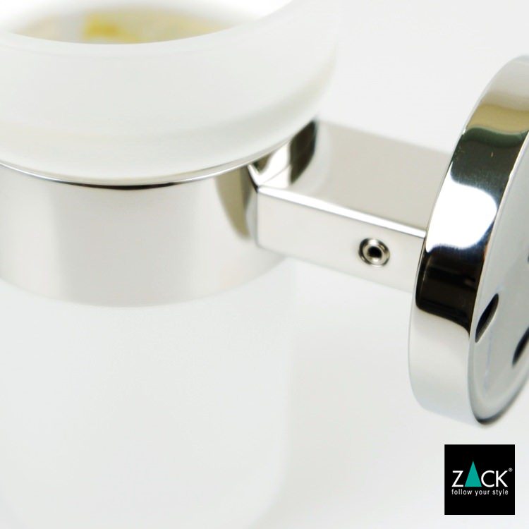 ZACK 40098 SCALA ドイツZACK社製モダンデザインのタンブラーとホルダーのセット 壁付けタイプ DIY MP [在庫有り] H2-114
