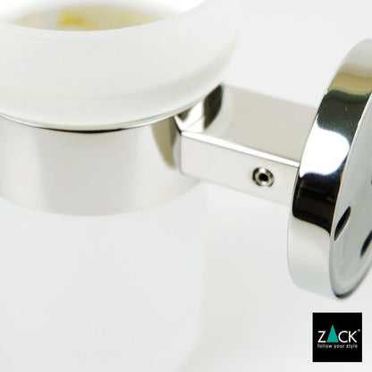 ZACK 40098 SCALA ドイツZACK社製モダンデザインのタンブラーとホルダーのセット 壁付けタイプ DIY MP [在庫有り] H2-114