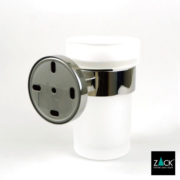 ZACK 40098 SCALA ドイツZACK社製モダンデザインのタンブラーとホルダーのセット 壁付けタイプ DIY MP [在庫有り] H2-114
