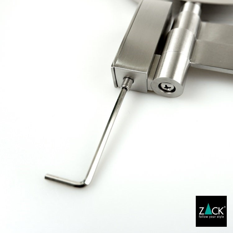 ZACK 40109 LINEA ドイツZACK社製モダンデザインのメイクアップミラー 壁付けタイプ DIY HL [お取寄せ]