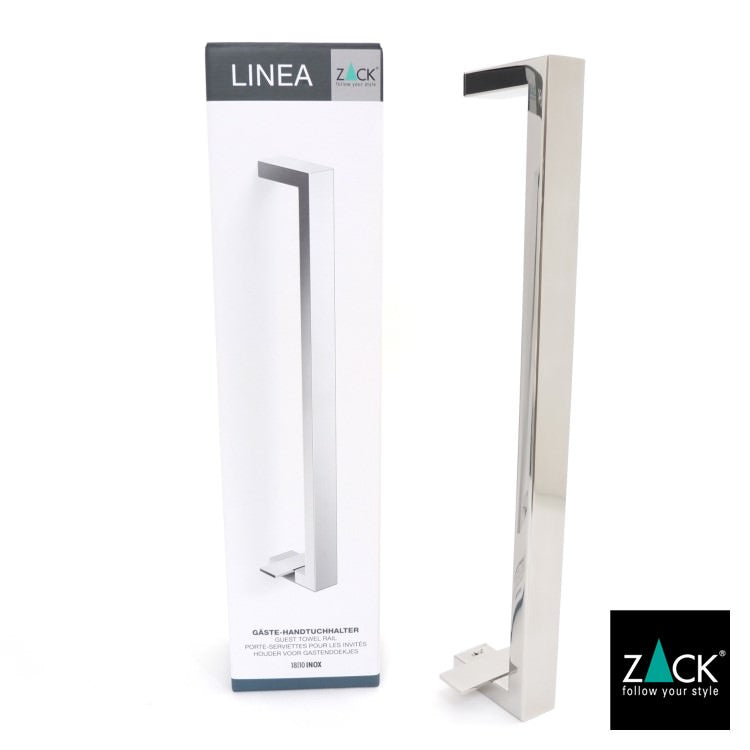 ZACK 40113 LINEA ドイツZACK社製モダンデザインのタオルホルダー 壁付けタイプ DIY MP [在庫有り] H2-63