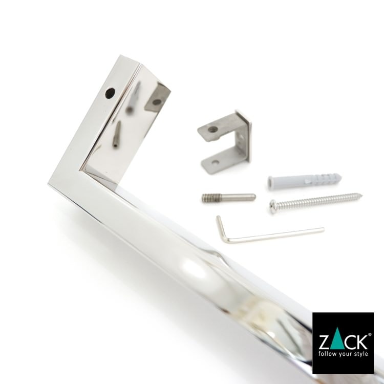 ZACK 40113 LINEA ドイツZACK社製モダンデザインのタオルホルダー 壁付けタイプ DIY MP [在庫有り] H2-63
