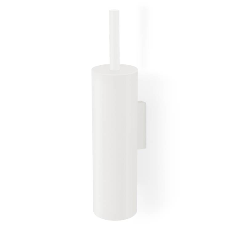 ZACK 40117 TUBO ドイツZACK社製モダンデザインのトイレブラシ ホワイト仕上げ 壁付けタイプ DIY [在庫有り]H1