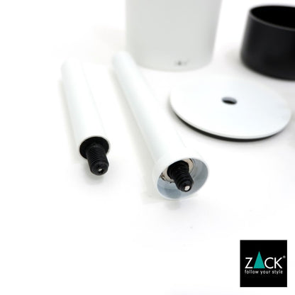 ZACK 40118 TUBO ドイツZACK社製モダンデザインのトイレブラシ ホワイト仕上げ [在庫有り]H1