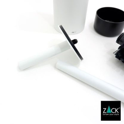 ZACK 40118 TUBO ドイツZACK社製モダンデザインのトイレブラシ ホワイト仕上げ [在庫有り]H1