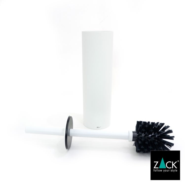 ZACK 40118 TUBO ドイツZACK社製モダンデザインのトイレブラシ ホワイト仕上げ [在庫有り]H1