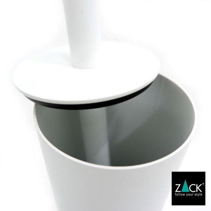 ZACK 40118 TUBO ドイツZACK社製モダンデザインのトイレブラシ ホワイト仕上げ [在庫有り]H1
