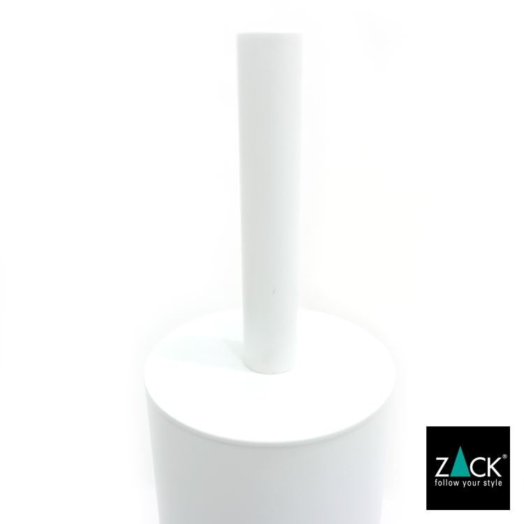 ZACK 40118 TUBO ドイツZACK社製モダンデザインのトイレブラシ ホワイト仕上げ [在庫有り]H1