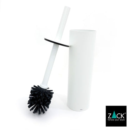 ZACK 40118 TUBO ドイツZACK社製モダンデザインのトイレブラシ ホワイト仕上げ [在庫有り]H1