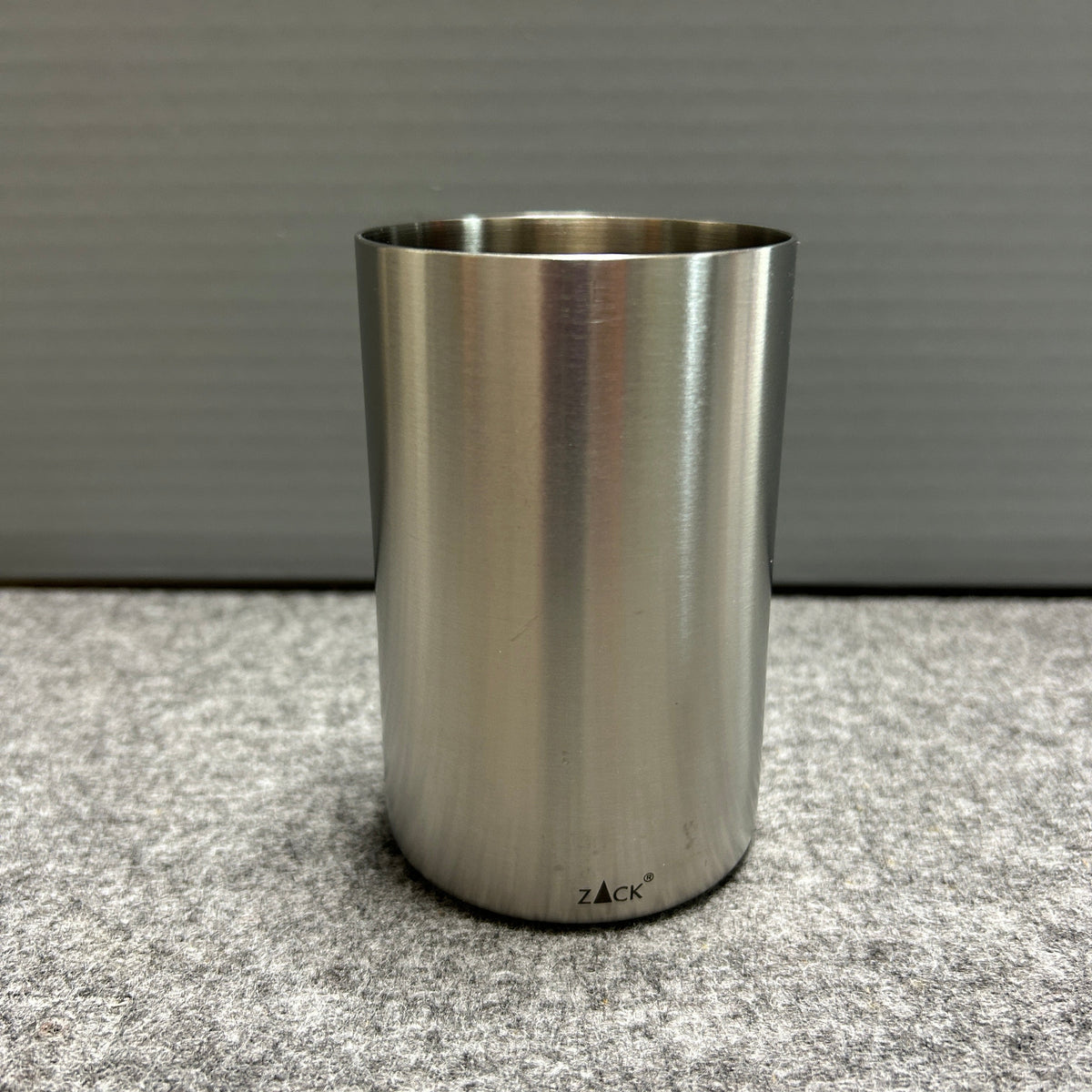 [SAMPLE] タンブラー｜ZACK 40129 CUPA HL コップ 高さ10cm 直径6.5cm 250ml 18/10ステンレス製 ヘアライン仕上げ [在庫有り]