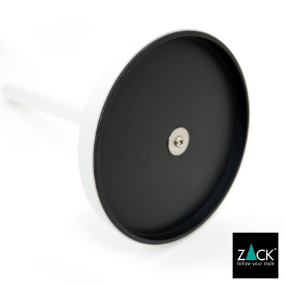 ZACK 40130 MIMO ドイツZACK社製モダンデザインのスペアトイレットペーパーホルダー 予備ロール ホワイト仕上げ [在庫有り]