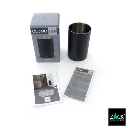 ZACK 40131 OLOMO ドイツZACK社製モダンデザインのタンブラー マットブラック [在庫有り]