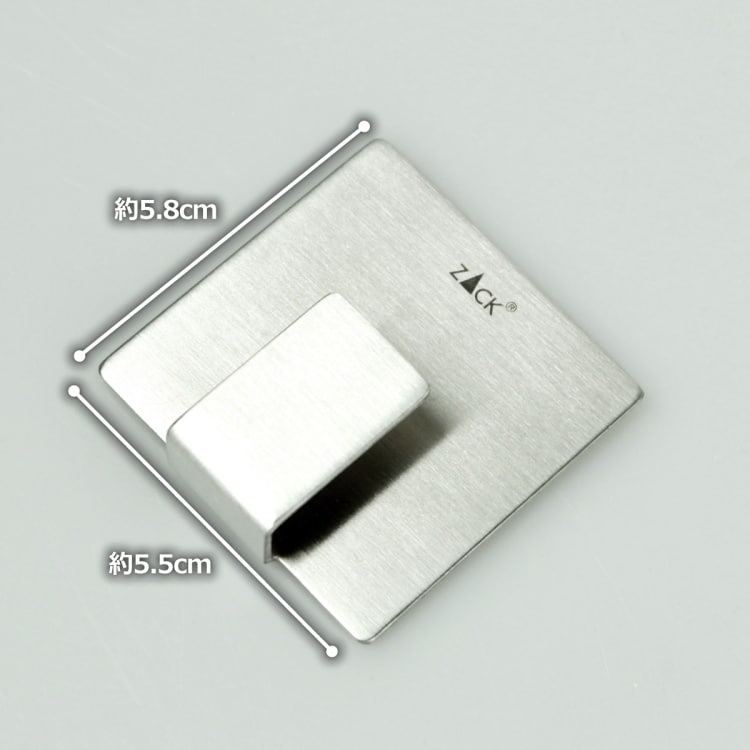 ZACK 40134 APPESO ドイツZACK社製モダンデザインのタオルフック [業務用(12個セット)] HL
