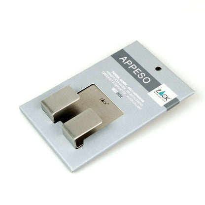 ZACK 40135 APPESO ドイツZACK社製モダンデザインのダブルタオルフック (3個セット) HL