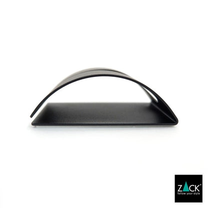 ZACK 40137 GENIO ドイツZACK社製モダンデザインのタオルクリップ マットブラック [業務用(12個セット)]