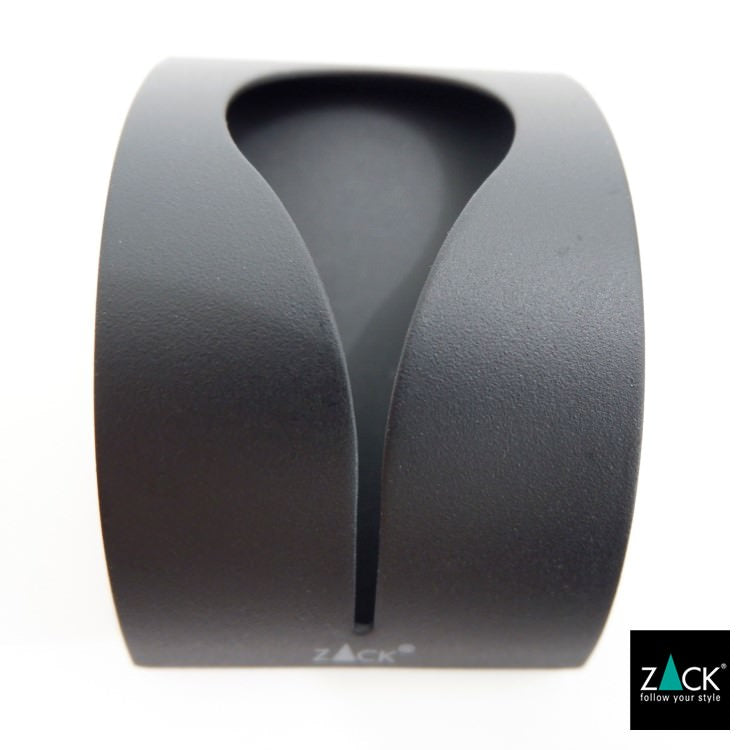 ZACK 40137 GENIO ドイツZACK社製モダンデザインのタオルクリップ マットブラック [在庫有り]