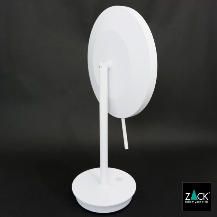 ZACK 40139 ALONA ドイツZACK社製モダンデザインのLED メイクアップミラー(X5倍) ホワイト仕上げ [お取寄せ] H2-8
