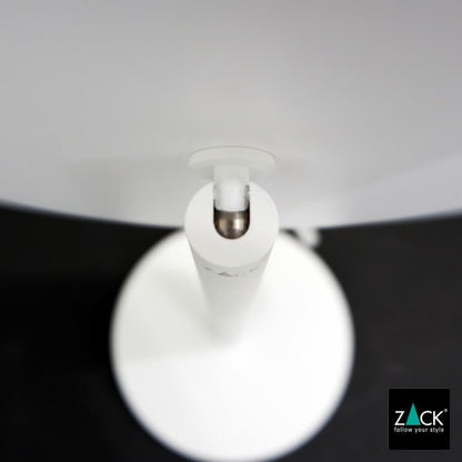 ZACK 40139 ALONA ドイツZACK社製モダンデザインのLED メイクアップミラー(X5倍) ホワイト仕上げ [お取寄せ] H2-8