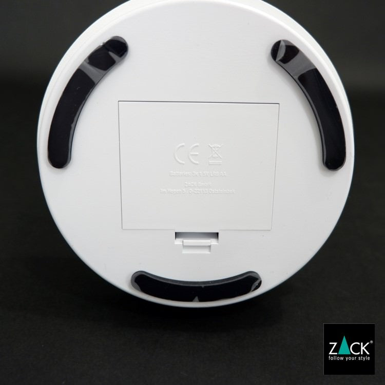 ZACK 40139 ALONA ドイツZACK社製モダンデザインのLED メイクアップミラー(X5倍) ホワイト仕上げ [お取寄せ] H2-8