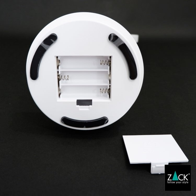 ZACK 40139 ALONA ドイツZACK社製モダンデザインのLED メイクアップミラー(X5倍) ホワイト仕上げ [お取寄せ] H2-8