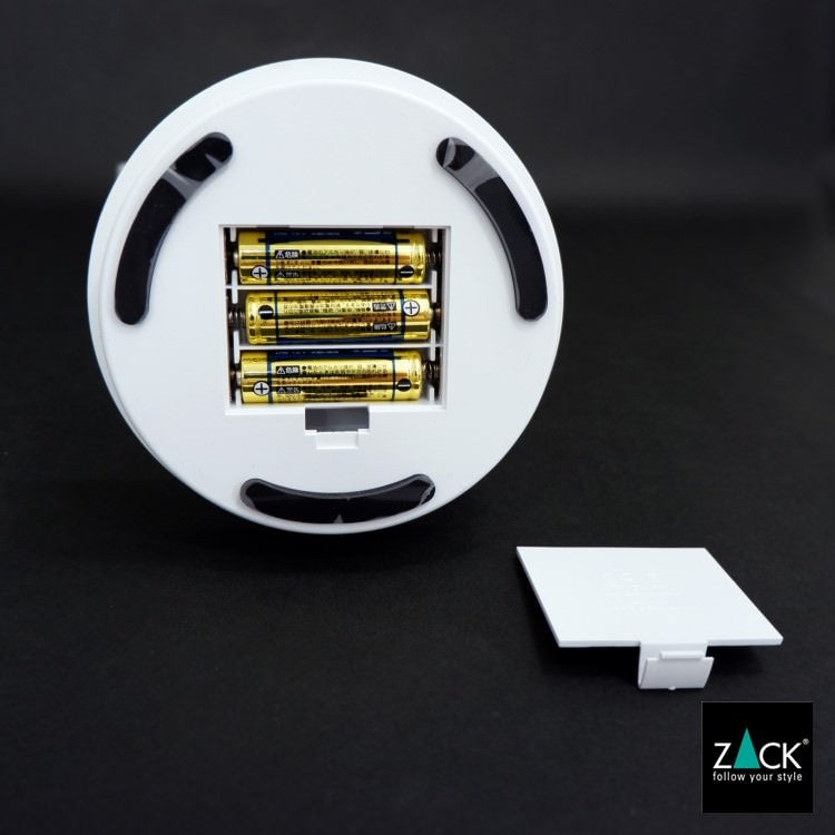 ZACK 40139 ALONA ドイツZACK社製モダンデザインのLED メイクアップミラー(X5倍) ホワイト仕上げ [お取寄せ] H2-8