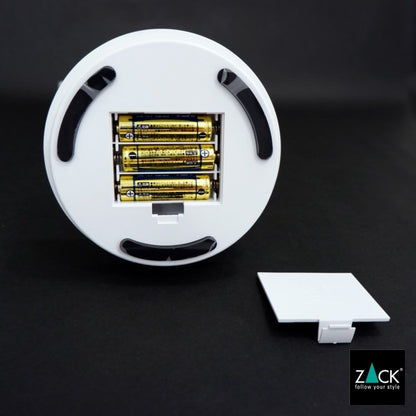 ZACK 40139 ALONA ドイツZACK社製モダンデザインのLED メイクアップミラー(X5倍) ホワイト仕上げ [お取寄せ] H2-8