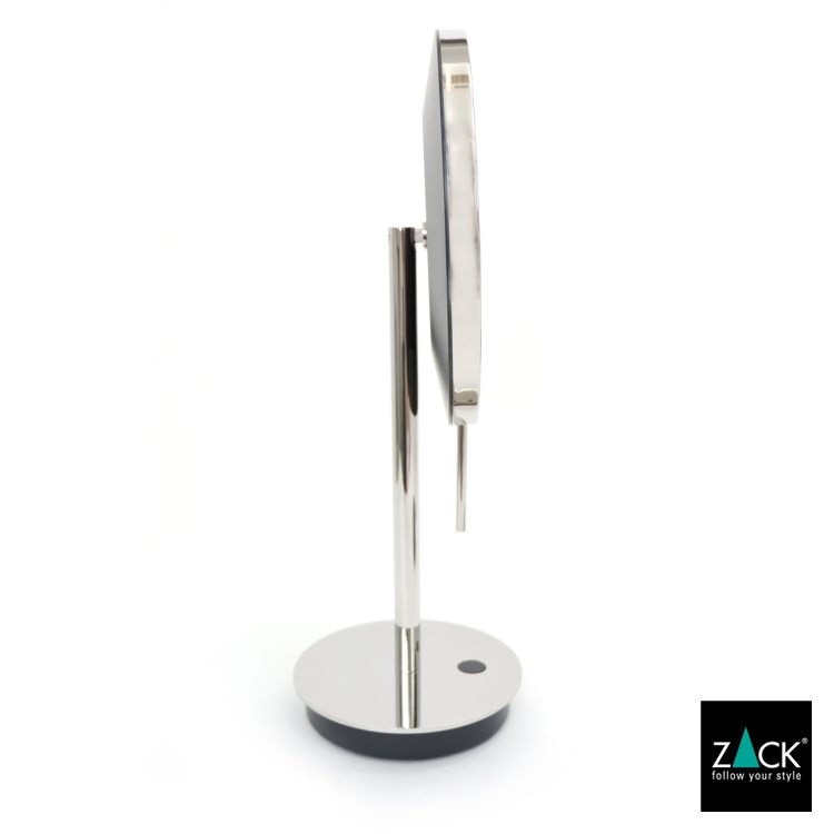 ZACK 40141 ALONA ドイツZACK社製モダンデザインのLED メイクアップミラー(X5倍) 鏡面仕上げ MP [在庫有り] H2-21