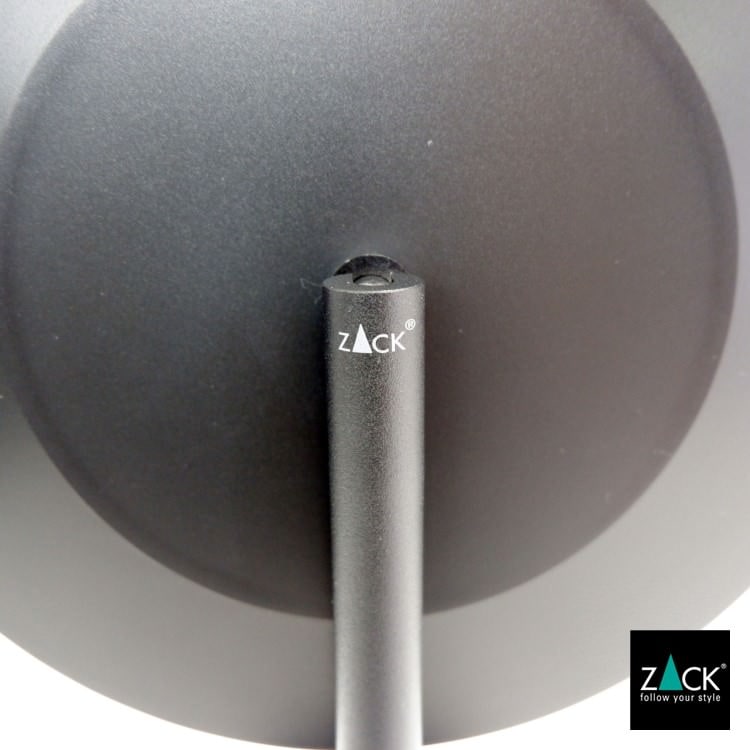 ZACK 40142 ALONA ドイツZACK社製モダンデザインのLED メイクアップミラー(X5倍) マットブラック仕上げ [在庫有り]