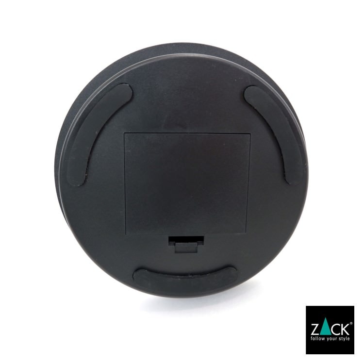 ZACK 40142 ALONA ドイツZACK社製モダンデザインのLED メイクアップミラー(X5倍) マットブラック仕上げ [在庫有り]