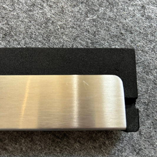 [SAMPLE] フロアスクイージー｜ZACK 40150 YEMO HL フロア用水取りワイパー 水切りワイパー 玄関用スクージー 長さ125cm 幅35cm 18/10ステンレス製 ヘアライン仕上げ H1 [在庫有り]