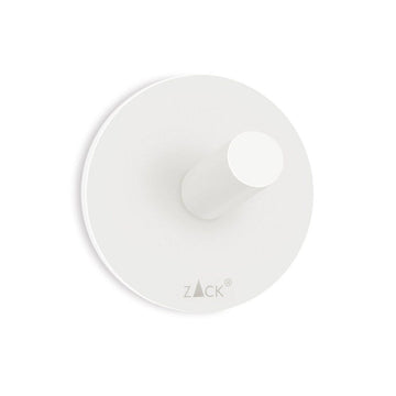 ZACK 40155 DUPLO ドイツZACK社製モダンデザインのタオルフック ホワイト仕上げ [在庫有り] H2-275