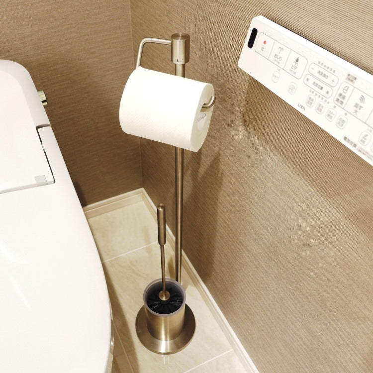 ZACK 40188 MARINO ドイツZACK社製モダンデザインのトイレットペーパースタンド トイレットバトラー HL [在庫有り]H1