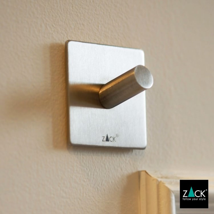 ZACK 40205 DUPLO ドイツZACK社製モダンデザインのタオルフック角型 HL [在庫有り]