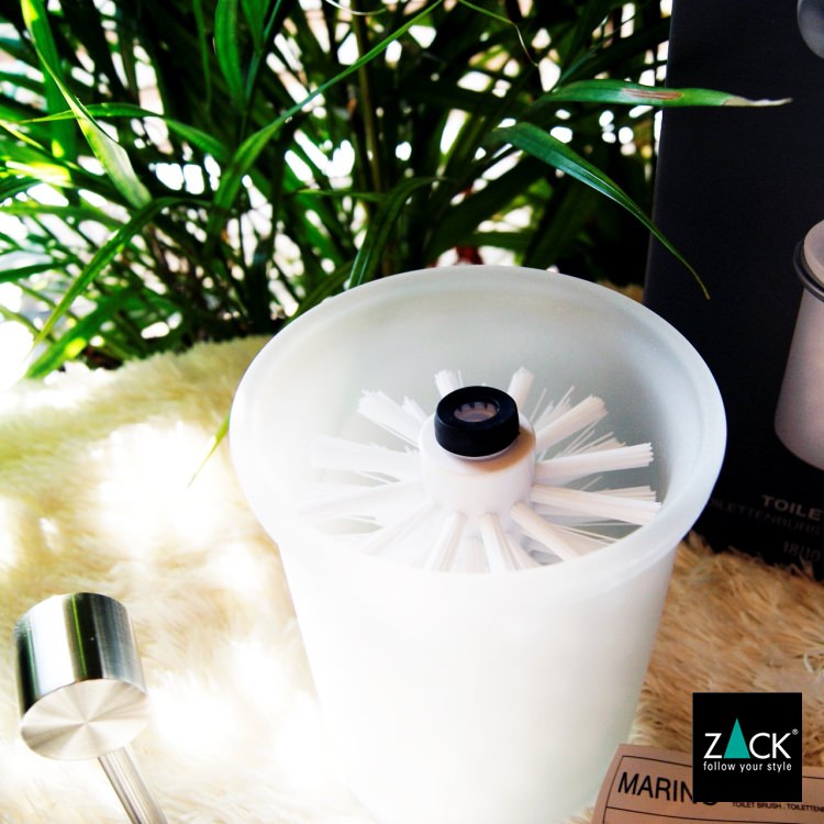 ZACK 40211 MARINO ドイツZACK社製モダンデザインのトイレブラシセット 壁付けタイプ DIY HL [在庫有り]H1
