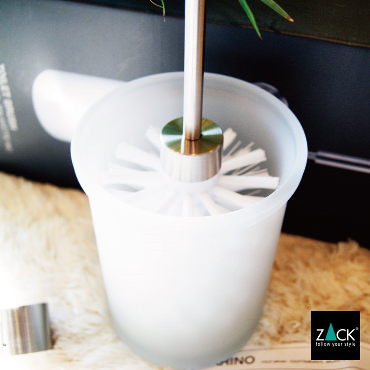ZACK 40211 MARINO ドイツZACK社製モダンデザインのトイレブラシセット 壁付けタイプ DIY HL [在庫有り]H1