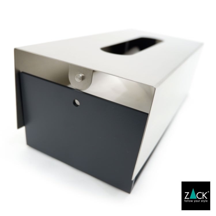ZACK 40231 PURO ドイツZACK社製モダンデザインのティッシュボックス HL [在庫有り]