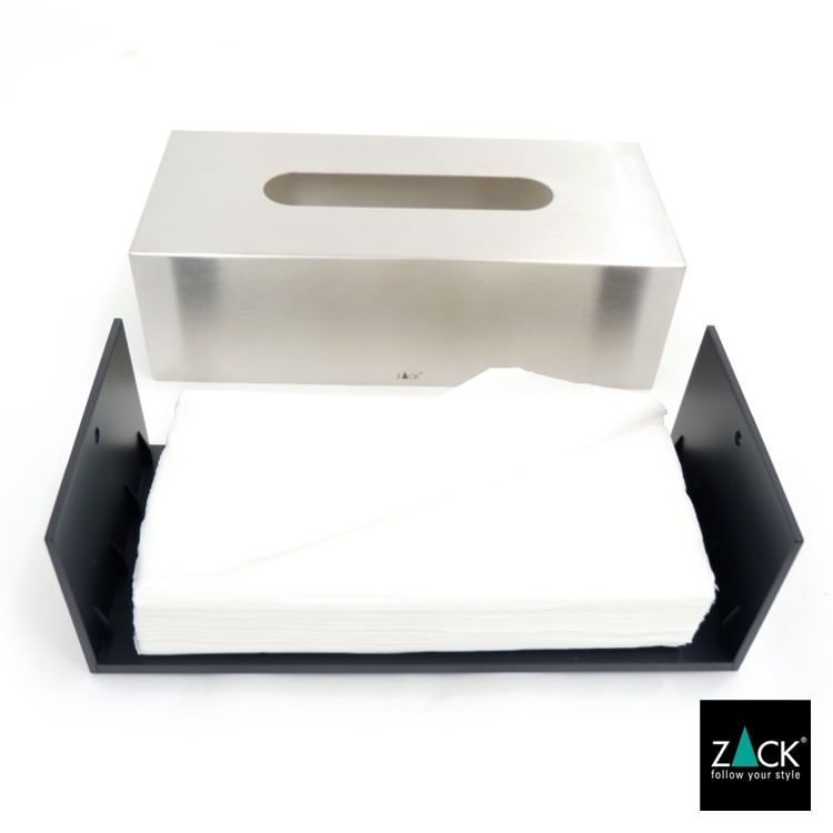 ZACK 40231 PURO ドイツZACK社製モダンデザインのティッシュボックス HL [在庫有り]