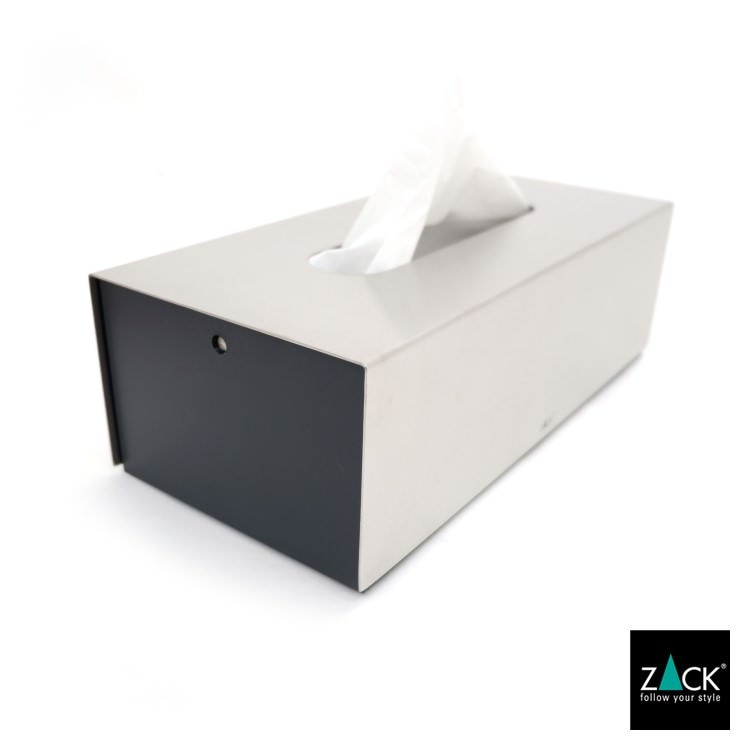 ZACK 40231 PURO ドイツZACK社製モダンデザインのティッシュボックス HL [在庫有り]