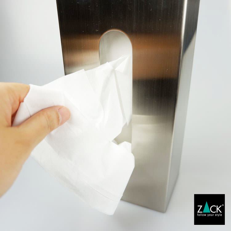 ZACK 40231 PURO ドイツZACK社製モダンデザインのティッシュボックス HL [在庫有り]