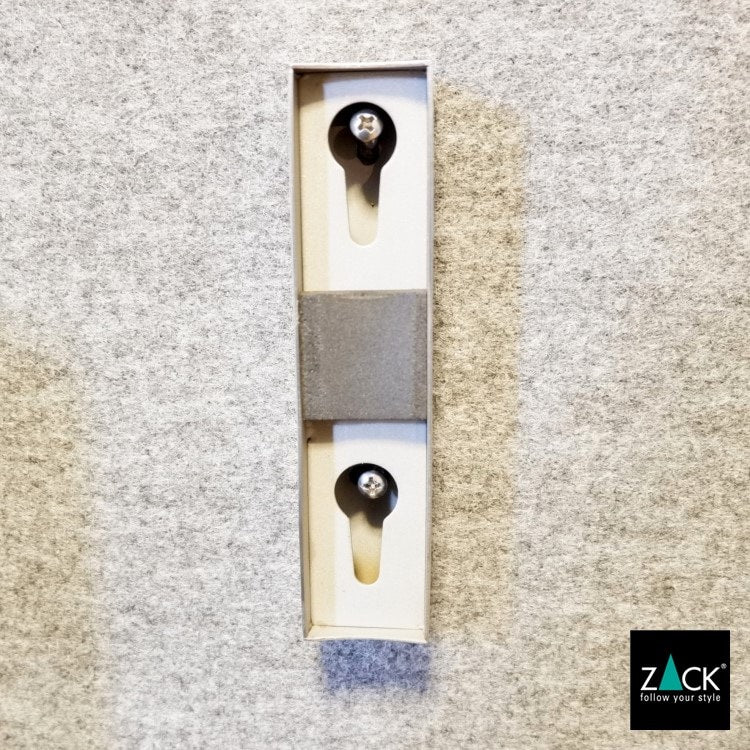 ZACK 40244 TUBO ドイツZACK社製モダンデザインのトイレブラシ 壁付けタイプ DIY HL [在庫有り]