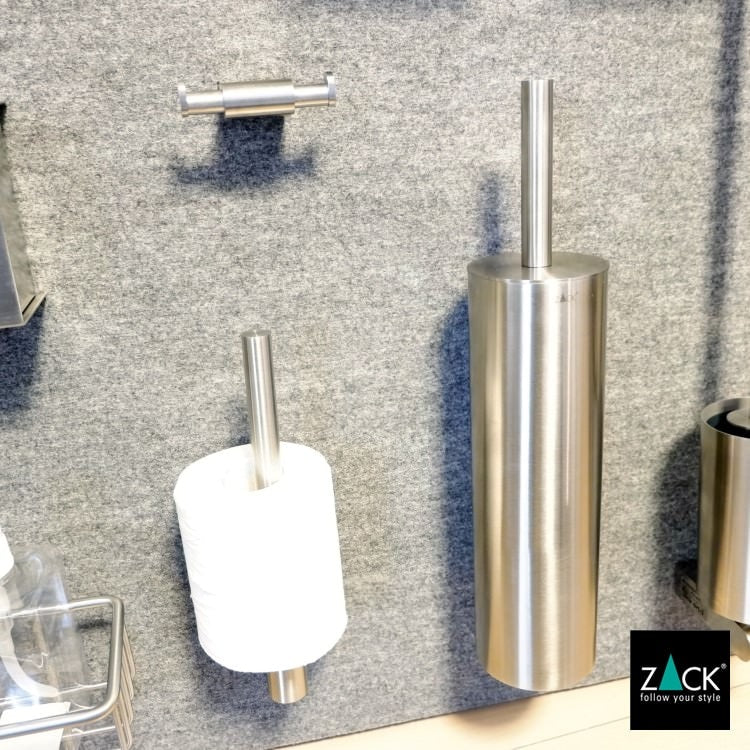 ZACK 40244 TUBO ドイツZACK社製モダンデザインのトイレブラシ 壁付けタイプ DIY HL [在庫有り]