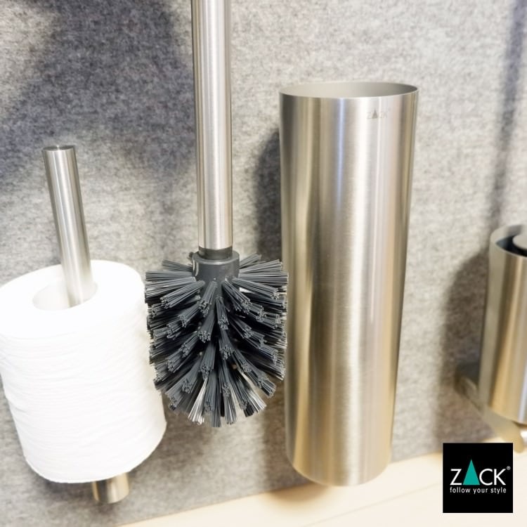 ZACK 40244 TUBO ドイツZACK社製モダンデザインのトイレブラシ 壁付けタイプ DIY HL [在庫有り]
