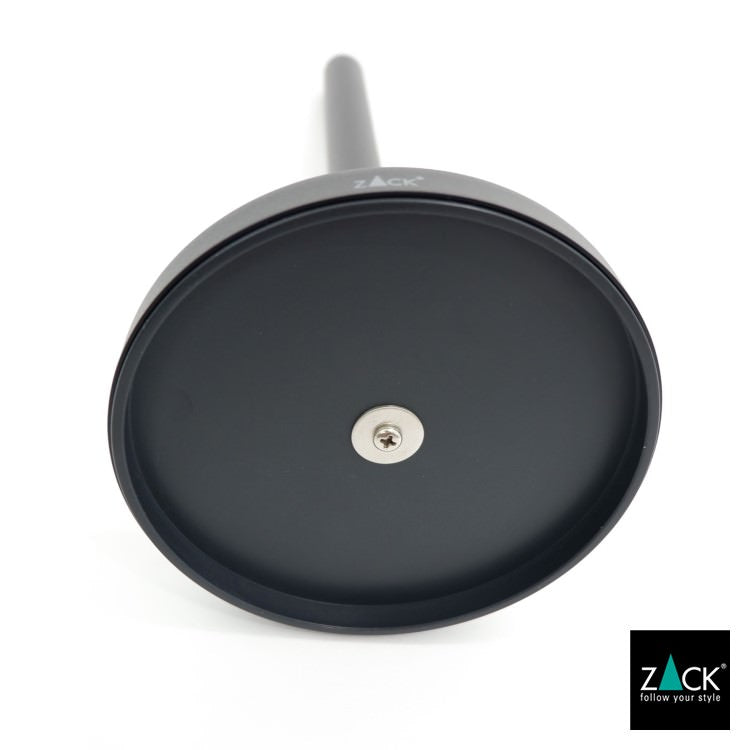 ZACK 40286 MIMO ドイツZACK社製モダンデザインのスペアトイレットペーパーホルダー 予備ロール マットブラック [在庫有り]